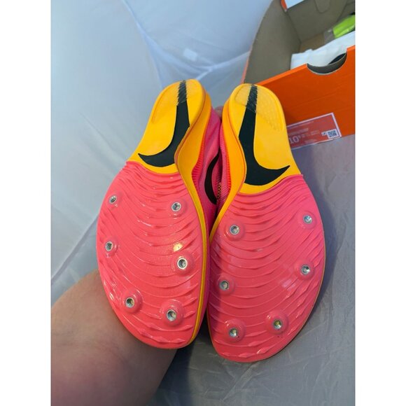 Nike ZoomX dragonfly track and field spikes men’s shoes sz 10.5 CV0400 600 pink main image 7